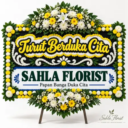 Papan Bunga Duka Cisoka