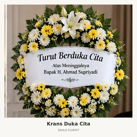 Krans Bunga Duka Cisoka